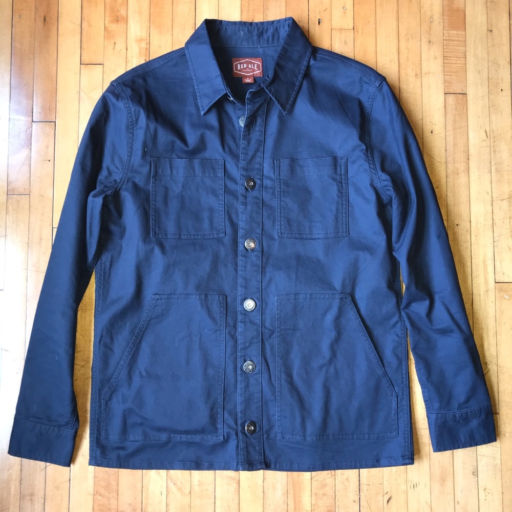 Red Ale by Alesbury Bedford Chore Coat